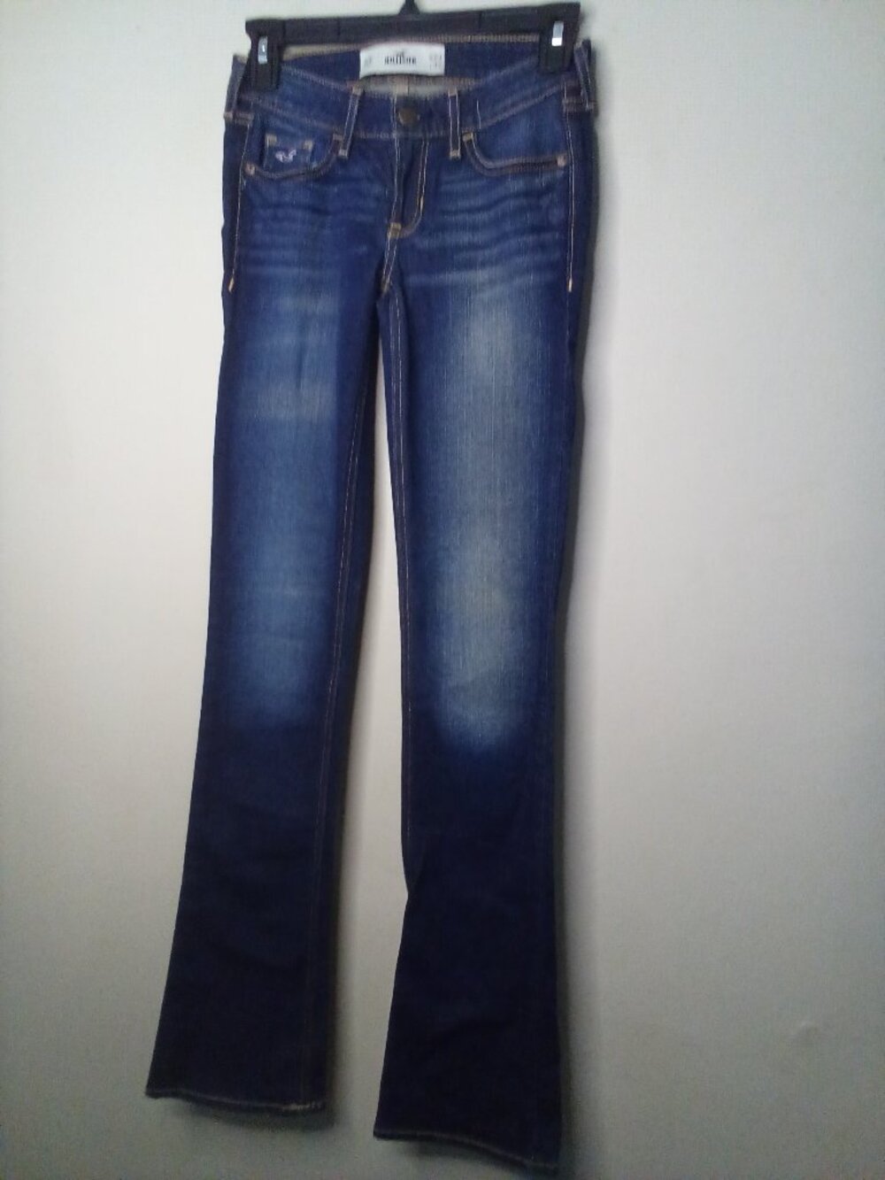 Hollister Jeans Women Juniors 00R 00 23 x 33 Blue